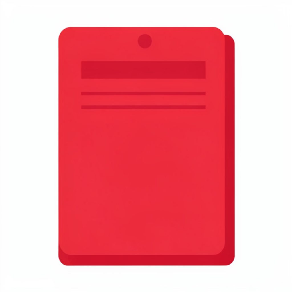 Soft warm peach background with a flowing curved shape in deep crimson, evoking a calm and meditative mood.